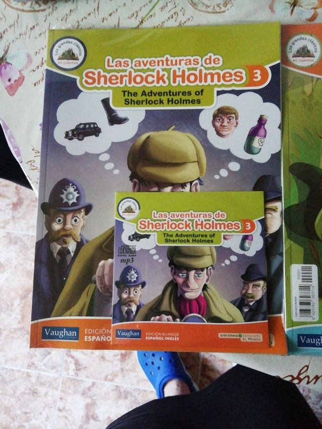 Nuevo lote audio cuentos español /inglés vaughan