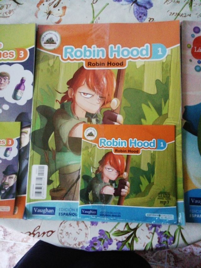 Nuevo lote audio cuentos español /inglés vaughan