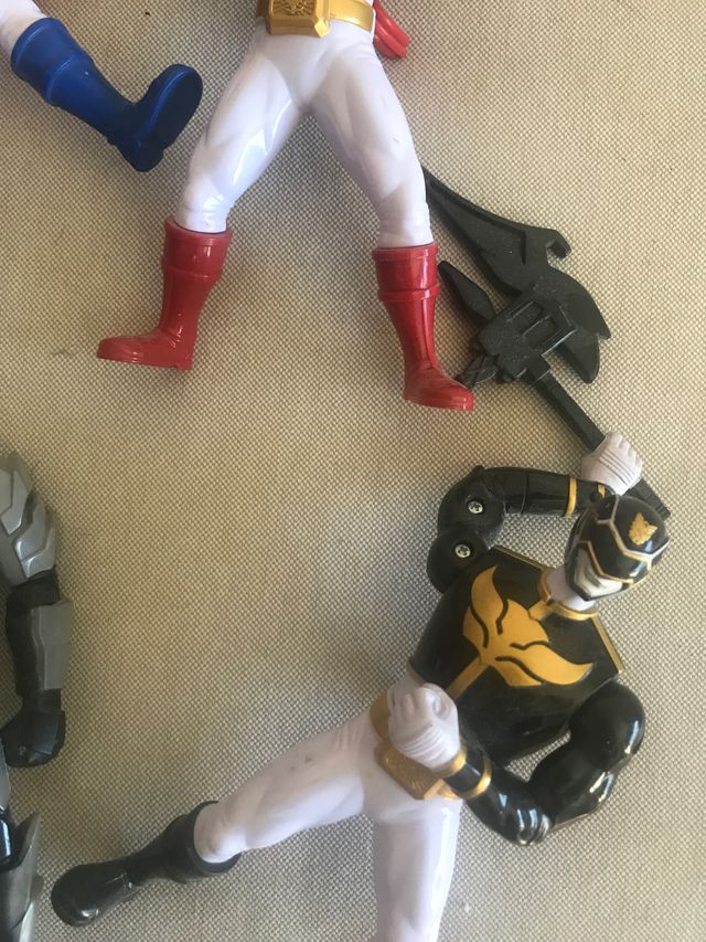 Lote Muñecos Power Rangers