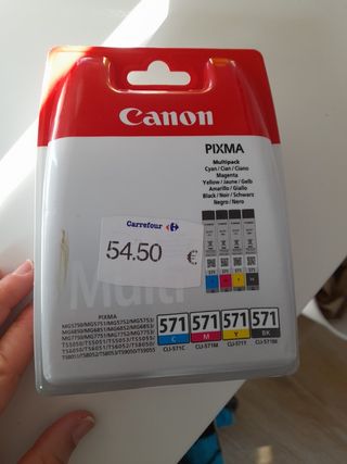 Cartuchos Canon de segunda mano en Santander en WALLAPOP