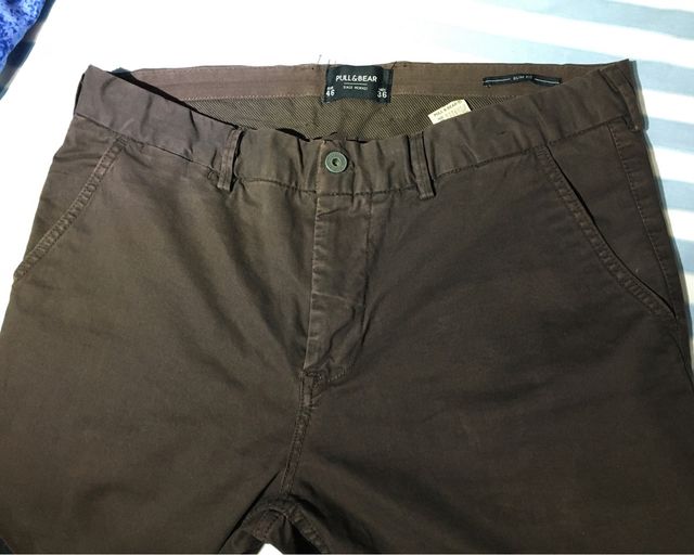 Pantalón caballero PULL&BEAR talla 46 SLIM FIT 