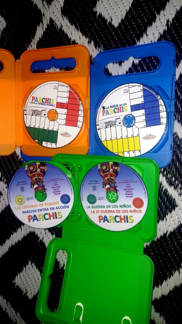 PARCHIS COLECCION COMPLETA SÚPER DESCATALOGADAS