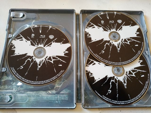 Steelbook Custom DVD. Caballero Oscuro . Inédito!