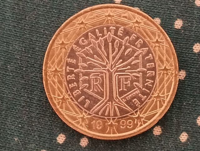 MONEDA 1 EURO FRANCIA 1999