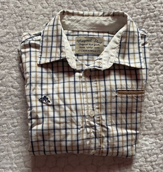 Camisa niño mayoral 