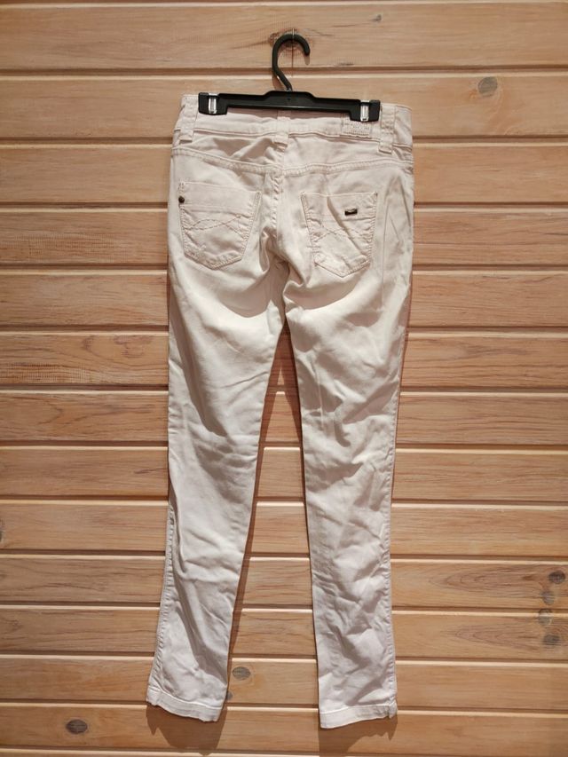 👖Pantalón vaquero blanco talla 34 vintage