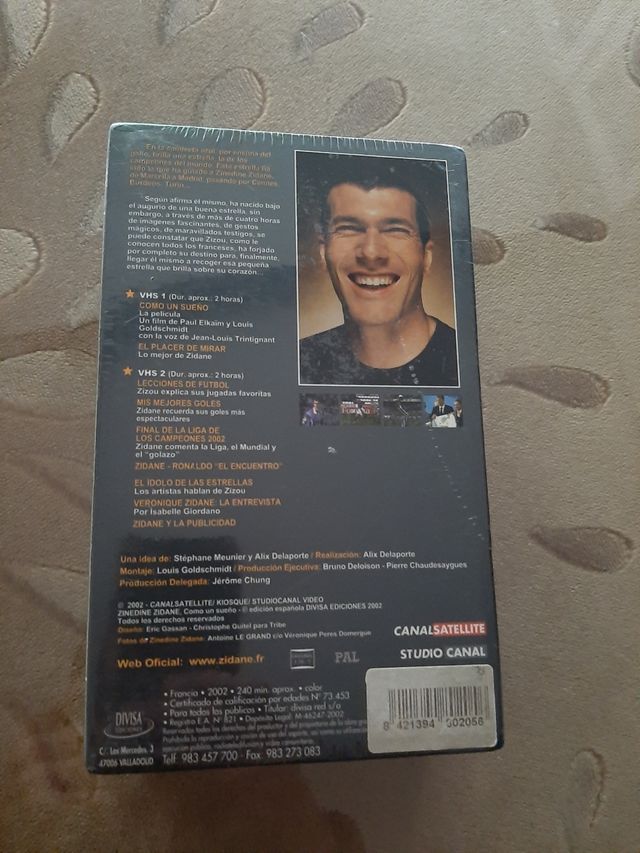 Zinedine Zidane VHS Real Madrid