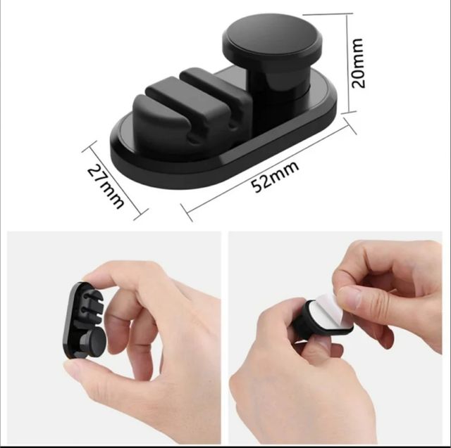 Soporte MERCEDES adhesivo Colgar Mascarilla Cables