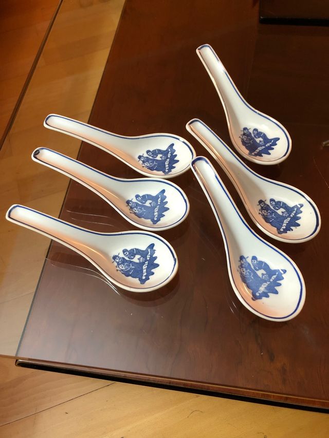 Cucharas porcelana china