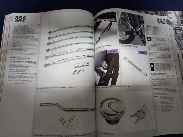 CATALOGO ACC HARLEY DAVIDSON 2001