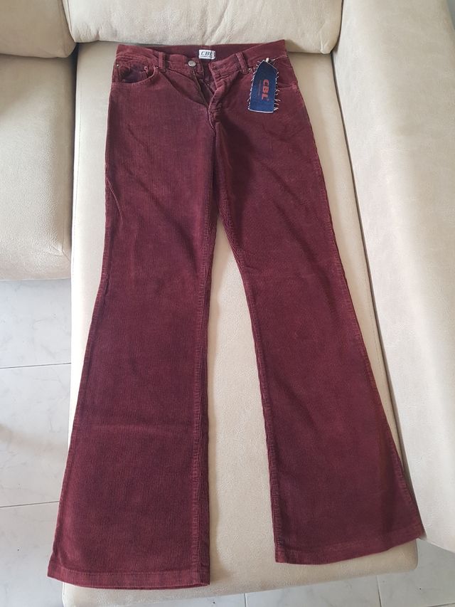 Pantalón pana talla 38