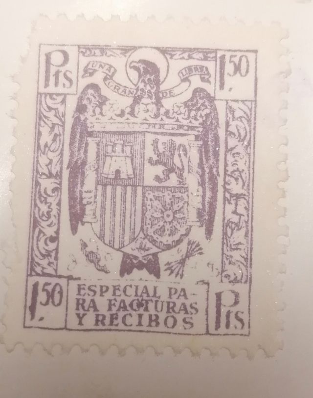 Sellos antiguos especial para facturas y recibos