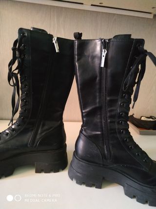 Ejecutable fantasma Artes literarias pull and bear botas altas interior  Pasado pasatiempo