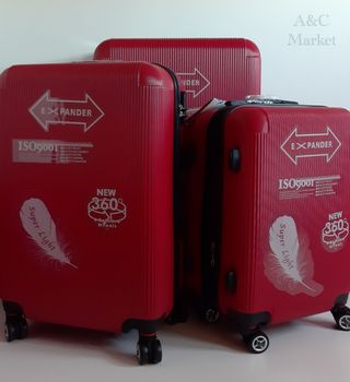 Pack 3 Maletas Ultraligeras y Expandibles!!! de segunda mano por 110 EUR en  Madrid en WALLAPOP