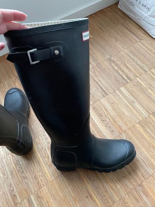 Hunter | Botas de agua y calcetines de segunda mano por 85 EUR en Valencia  en WALLAPOP