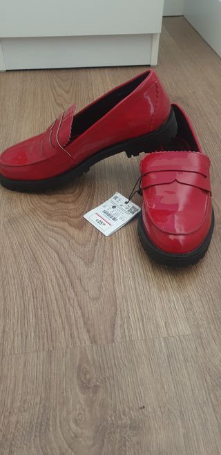 Mocasines mujer bershka talla 36 de segunda mano por 8 EUR en Albacete en  WALLAPOP