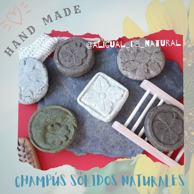 CHAMPÚS SÓLIDOS NATURALES Y ARTESANALES