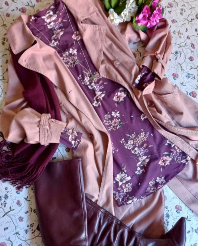 Vestido ajustado burdeos T S Forever 21