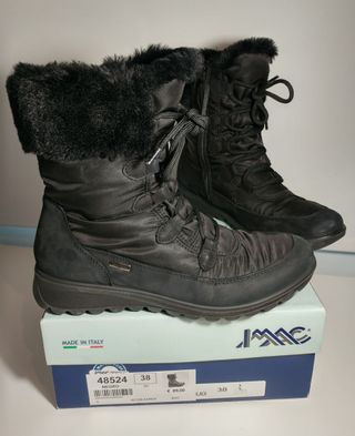 Botines IMAC de GORETEX negros con pelito de segunda mano por 57 EUR en  Toledo en WALLAPOP