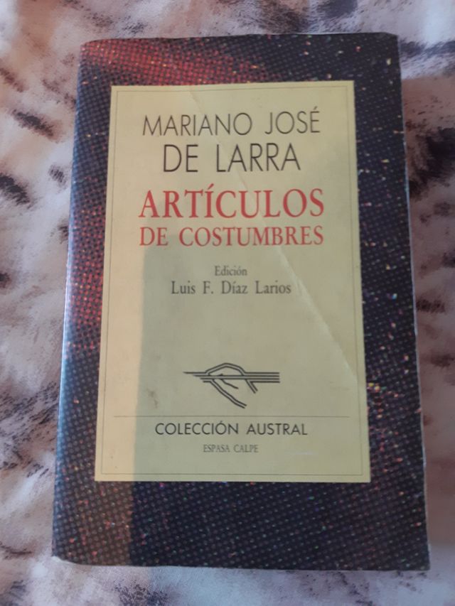 Articulos de costumbres