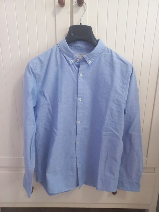 Lote camisas oxford. Talla 13-14 años.