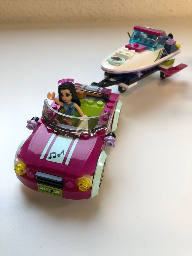 Motoscafo Lego 41316 Andrea con rimorchio