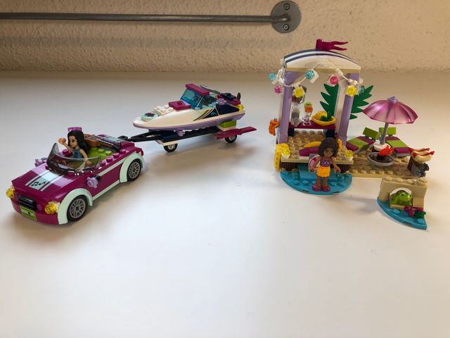 Motoscafo Lego 41316 Andrea con rimorchio