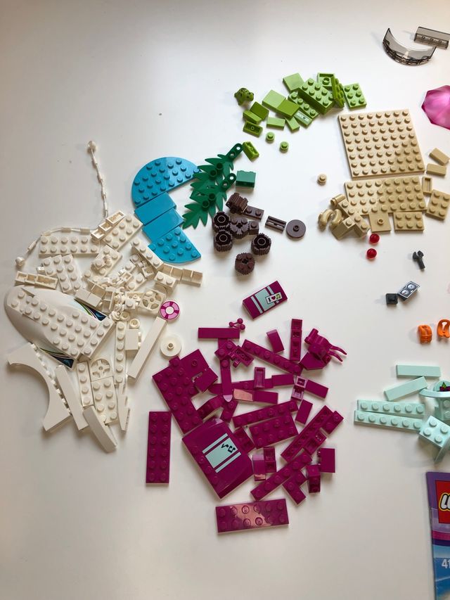 Motoscafo Lego 41316 Andrea con rimorchio