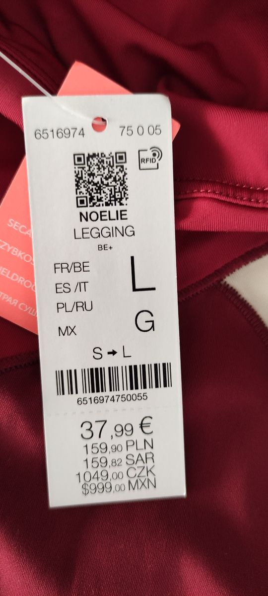 Leggings esportivas novas L