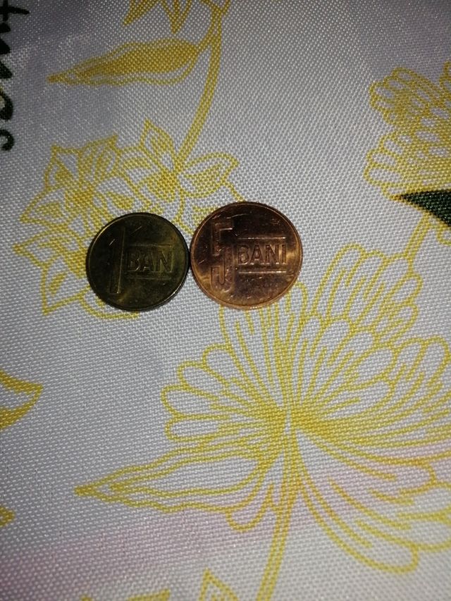 2 monedas Rumanía 