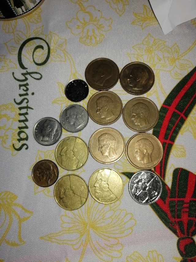 monedas Francos Belgas