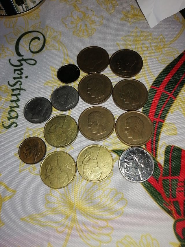 monedas Francos Belgas