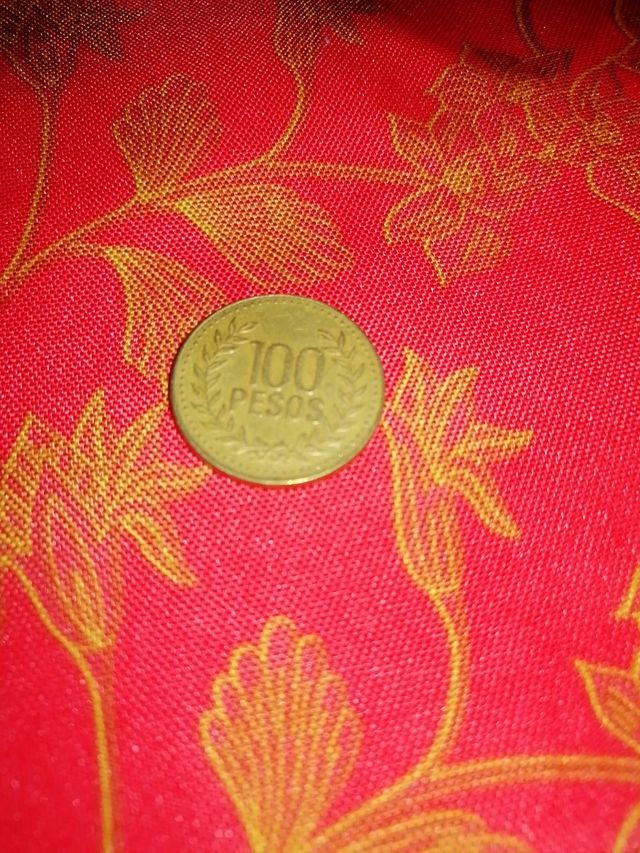 Moneda Colombia 100 pesos 