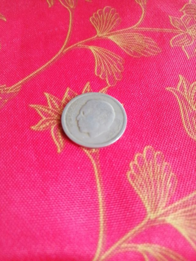moneda Marruecos 1974