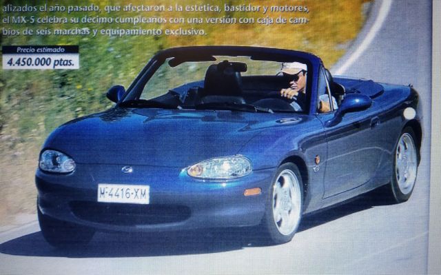 Pruebas Mazda MX5 de revistas