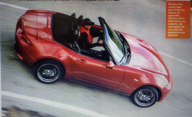 Pruebas Mazda MX5 de revistas