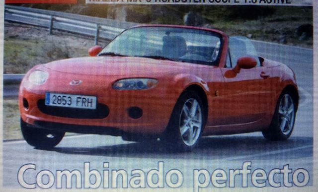 Pruebas Mazda MX5 de revistas
