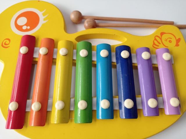 Xilofono de madera y teclas de metal Andreu Toys
