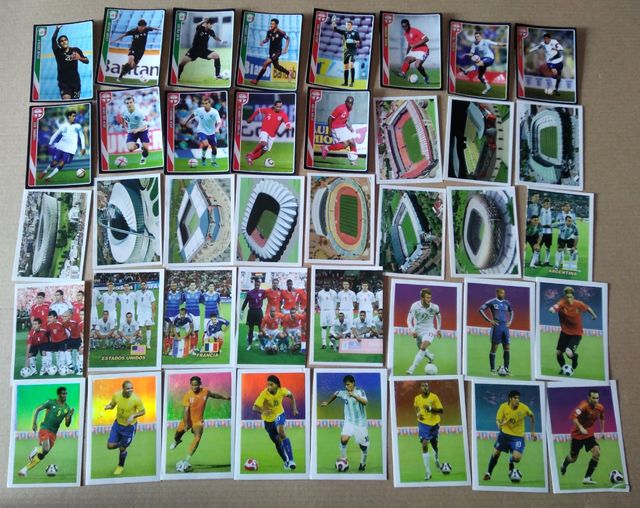 cromos mundial sub-20 y mundial 2010 sudamerica