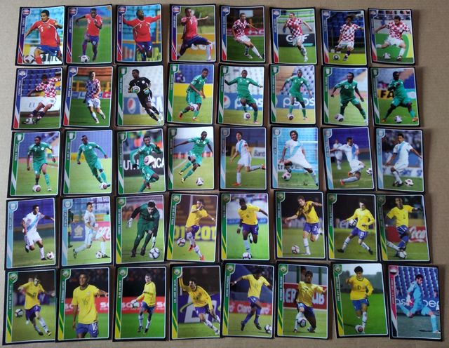 cromos mundial sub-20 y mundial 2010 sudamerica