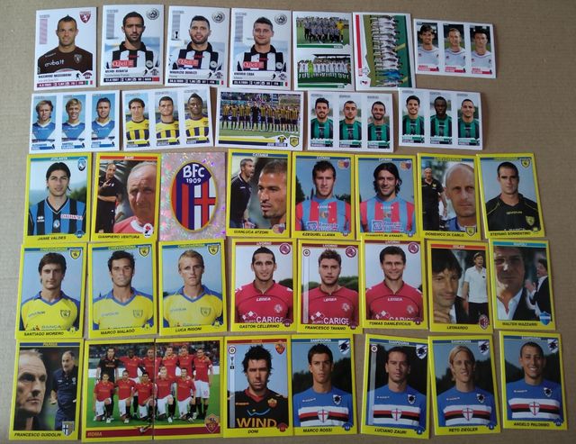 cromos liga Italia y Portugal