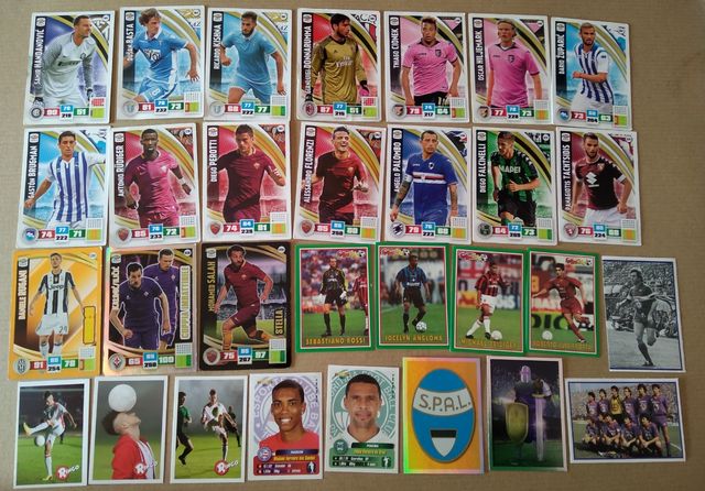 cromos liga Italia y Portugal