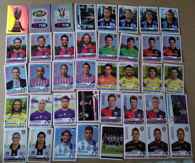 cromos liga Italia y Portugal