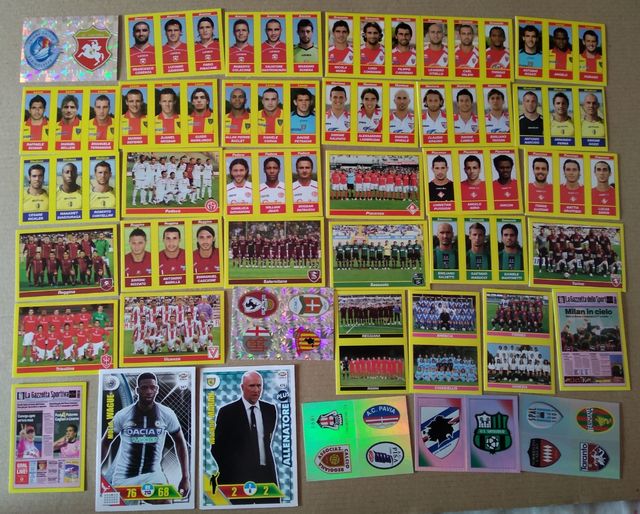cromos liga Italia y Portugal