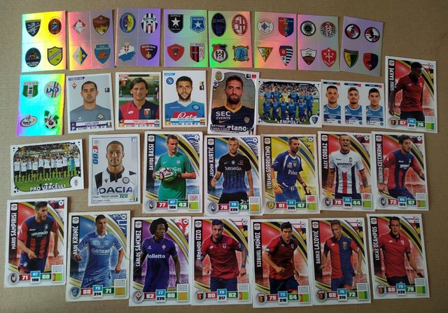 cromos liga Italia y Portugal