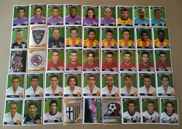 cromos CALCIATORI liga italia