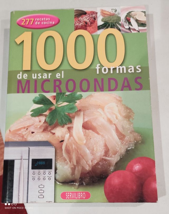 Libro recetas microondas