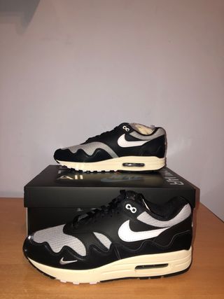 Nike Air Max 1 Patta Waves Black 44\\/42,5 de segunda mano por 380 EUR en  Daganzo de Arriba en WALLAPOP