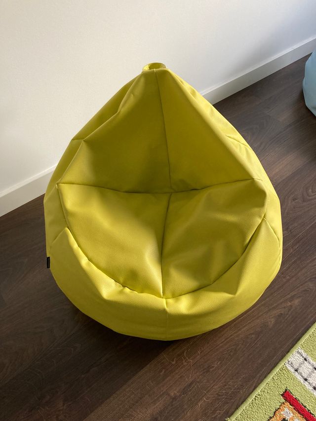 Pouf per bambini verde MiPuf