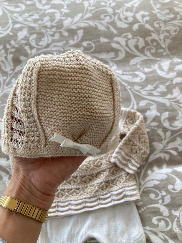 Conjunto artesanal 3 piezas